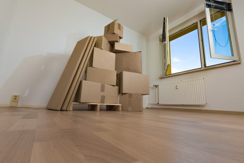Commercial moving truck service for offices in Bromley