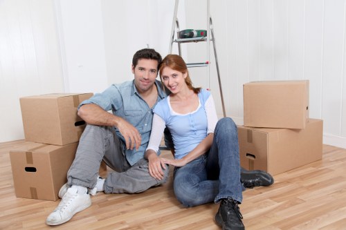 Bromley moving van covering nearby areas and residential moves