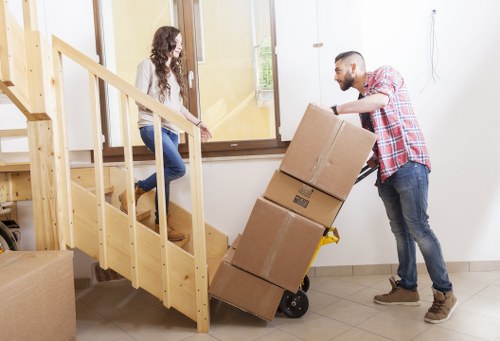 Prepared furniture items ready for local pick-up in Bromley